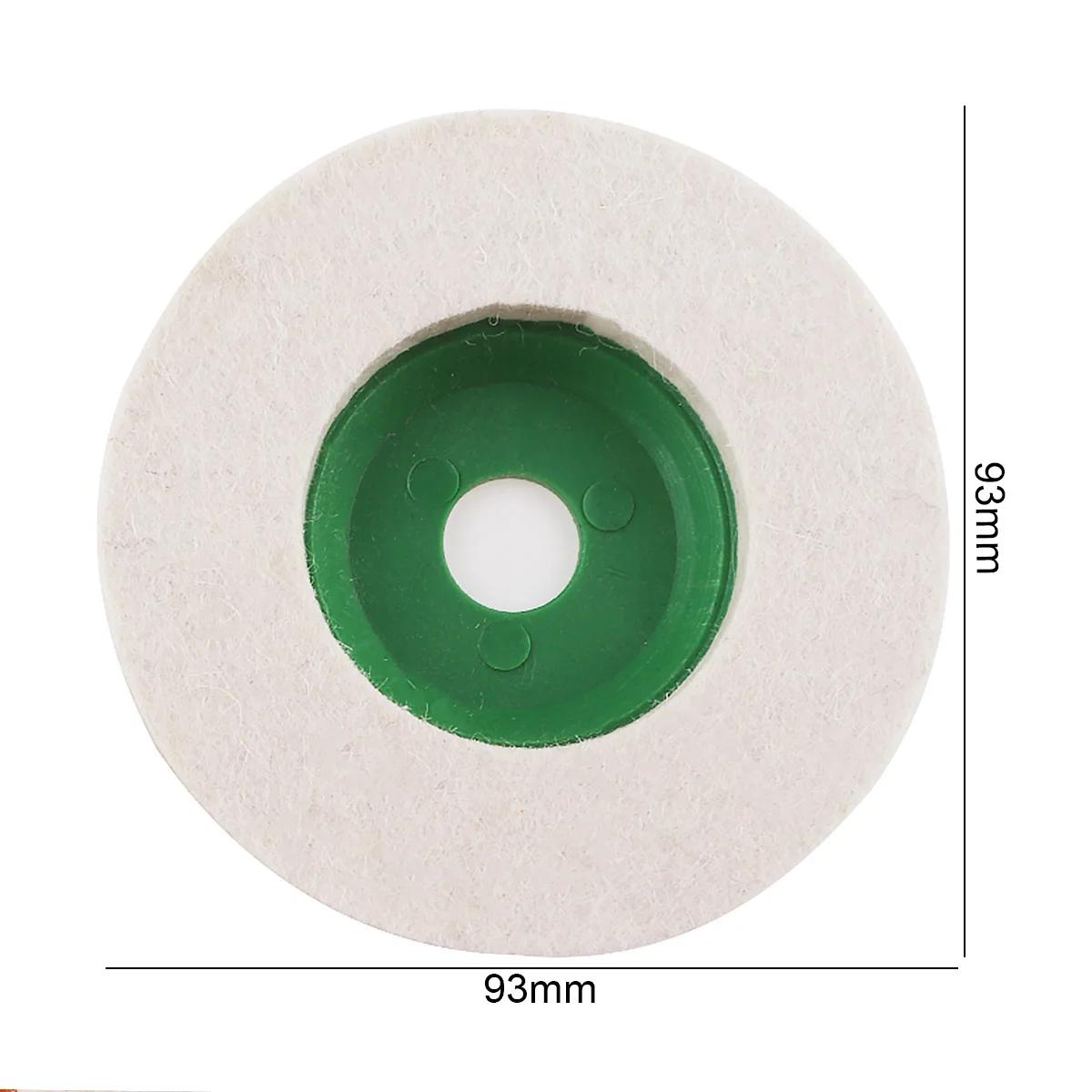 4 шт. Шерстяные полировальные диски и нейлоновые диски с внешним диаметром 100 мм и внутренним диаметром 16 мм для угловой шлифовальной машины . ' - ' . 1