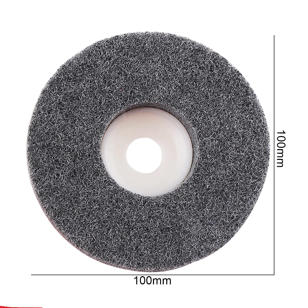 4 шт. Шерстяные полировальные диски и нейлоновые диски с внешним диаметром 100 мм и внутренним диаметром 16 мм для угловой шлифовальной машины . ' - ' . 3