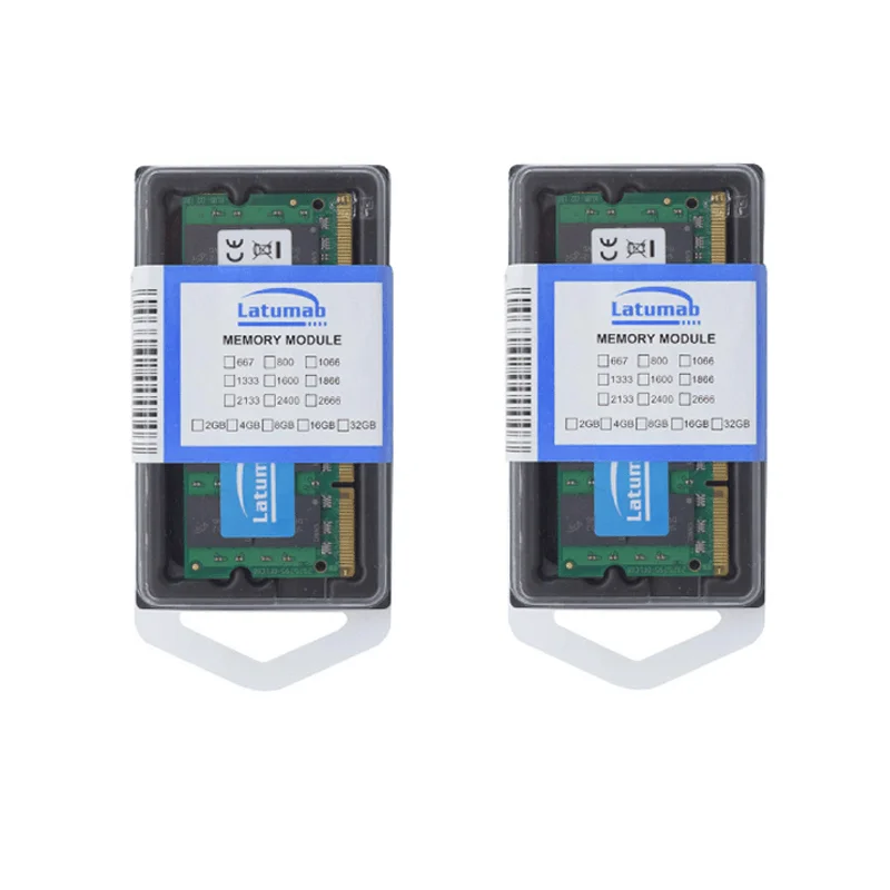 Latumab Memoria Оперативная память DDR2 4 ГБ 8 ГБ 800 МГц 667 МГц Ноутбук SODIMM Память PC2-5300 6400 оперативная память 200Pin 1,8 В Ноутбук Память Двухканальная . ' - ' . 5