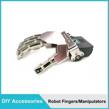 Манипулятор для пальцев, пять пальцев, Антропоморфная Левая/правая рука с сервоприводом для руки робота, аксессуары 