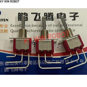 1ШТ Тайвань Q11 изогнутая ножка 3 фута 3 передачи 1MS3T2B4M1QES кнопочный переключатель боковой циферблат качающаяся головка коромысло тумблер 2A250VAC