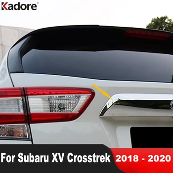 Для Внедорожника Subaru XV Crosstrek Impreza 2018 2019 2020 Хромированная Задняя Крышка Багажника Автомобиля, Накладка На Заднюю Дверь, Молдинг, Аксессуары