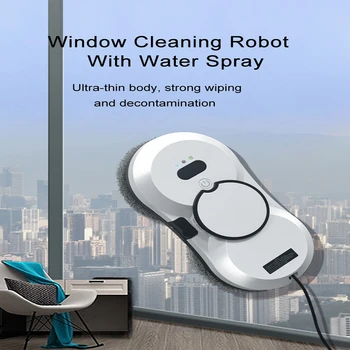 Новая ультратонкая интеллектуальная машина для мытья окон, Электрическая Планирующая мойка окон, Автоматический робот для чистки стекол