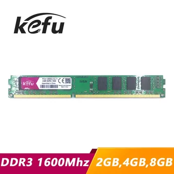 KEFU ОПЕРАТИВНАЯ память DDR3 2 ГБ 4 ГБ 8 ГБ 1600 1600 МГц PC3-12800U PC3-12800 Настольный компьютер PC RAM Memoria DIMM 2G 4G 8G