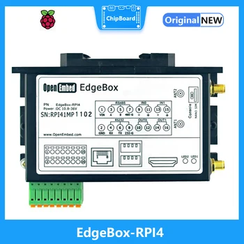 EdgeBox-RPI4 OpenEmbed raspberry pi 4b gateway lora промышленный компьютер 4G интернет вещей Linux человеко-машинный интерфейс
