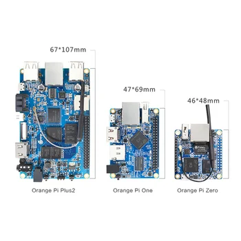 Для Orange Pi Zero 512 МБ Allwinner H3 чип Плата разработки микрокомпьютера Программирующий микроконтроллер