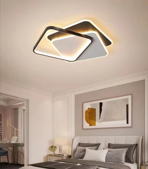 Простое потолочное освещение спальни, современный светодиодный потолочный светильник для гостиной, Потолочные светильники