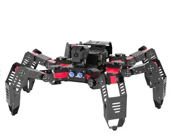 Hiwonder SpiderPi: интеллектуальный визуальный робот-шестигранник с искусственным интеллектом, работающий на Raspberry Pi 4B 4GB