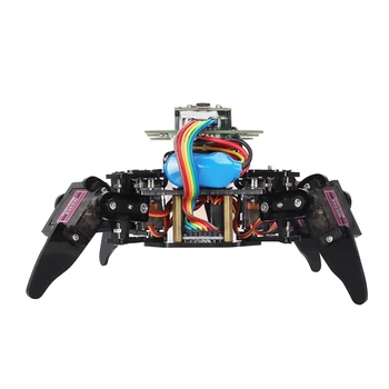 ESP8266 DIY Maker Education Robot Kit Программирование Робота-паука Комплект С несколькими функциональными режимами