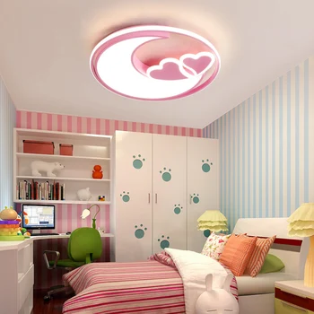 Потолочные светильники в форме сердца для комнаты девочек, светильник для детской спальни, Потолочный светильник для детской комнаты, светильник для девочки, Потолочный светильник для детской комнаты, светильник Принцессы