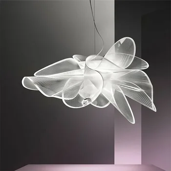 Подвесные светильники 2023 Новые Скандинавские лампы Современные светодиодные белые Креативные декоративные приспособления Для освещения гостиной Столовой