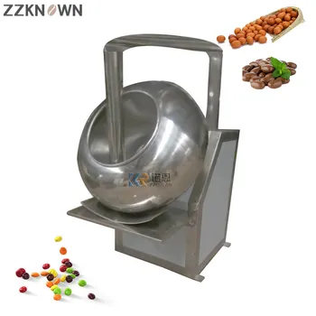 Многофункциональная машина для нанесения покрытия на орехи с шоколадным миндалем, машина для нанесения покрытия на арахисовый сахар