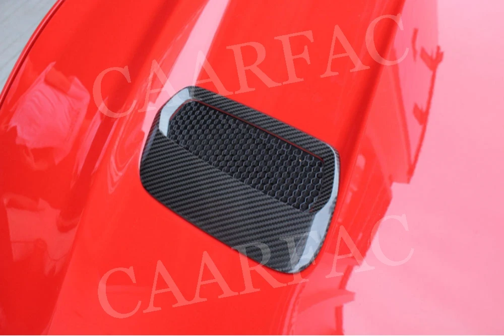 Наклейка для Украшения Переднего Бампера из Углеродного волокна, капота двигателя, Воздуховыпускного отверстия Для Ford Mustang 2018 2019 2020 . ' - ' . 1