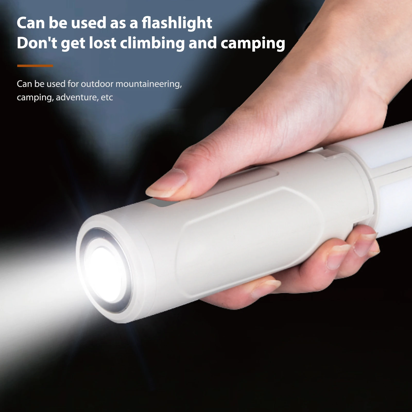 Складной фонарь для кемпинга, Портативный блок питания, Уличная палатка, Светодиодное USB Перезаряжаемое Аварийное освещение . ' - ' . 5