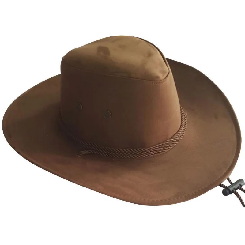 Цветная мужская ковбойская шляпа в западном стиле, Джентльменская пастушка с большими краями, Джазовые подарки, Западная Ковбойская шляпа для мужчин, Цветные монгольские шапки . ' - ' . 5